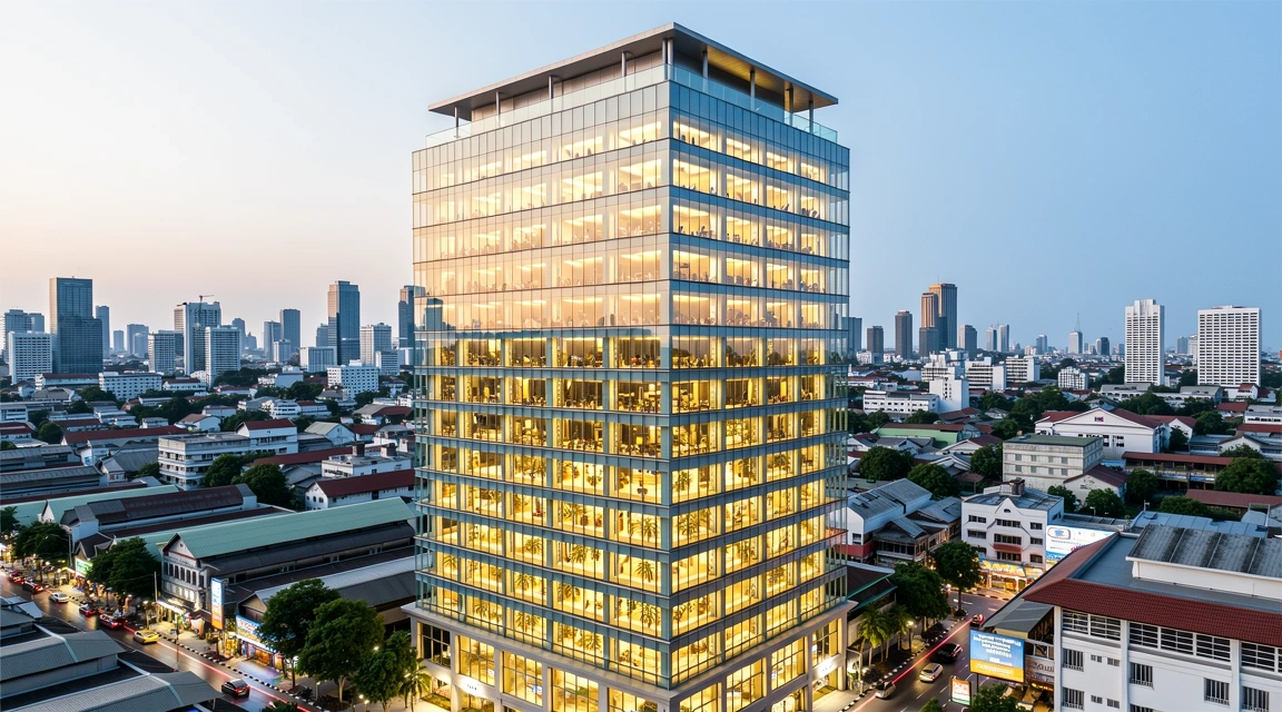 Bangkok business district market environment